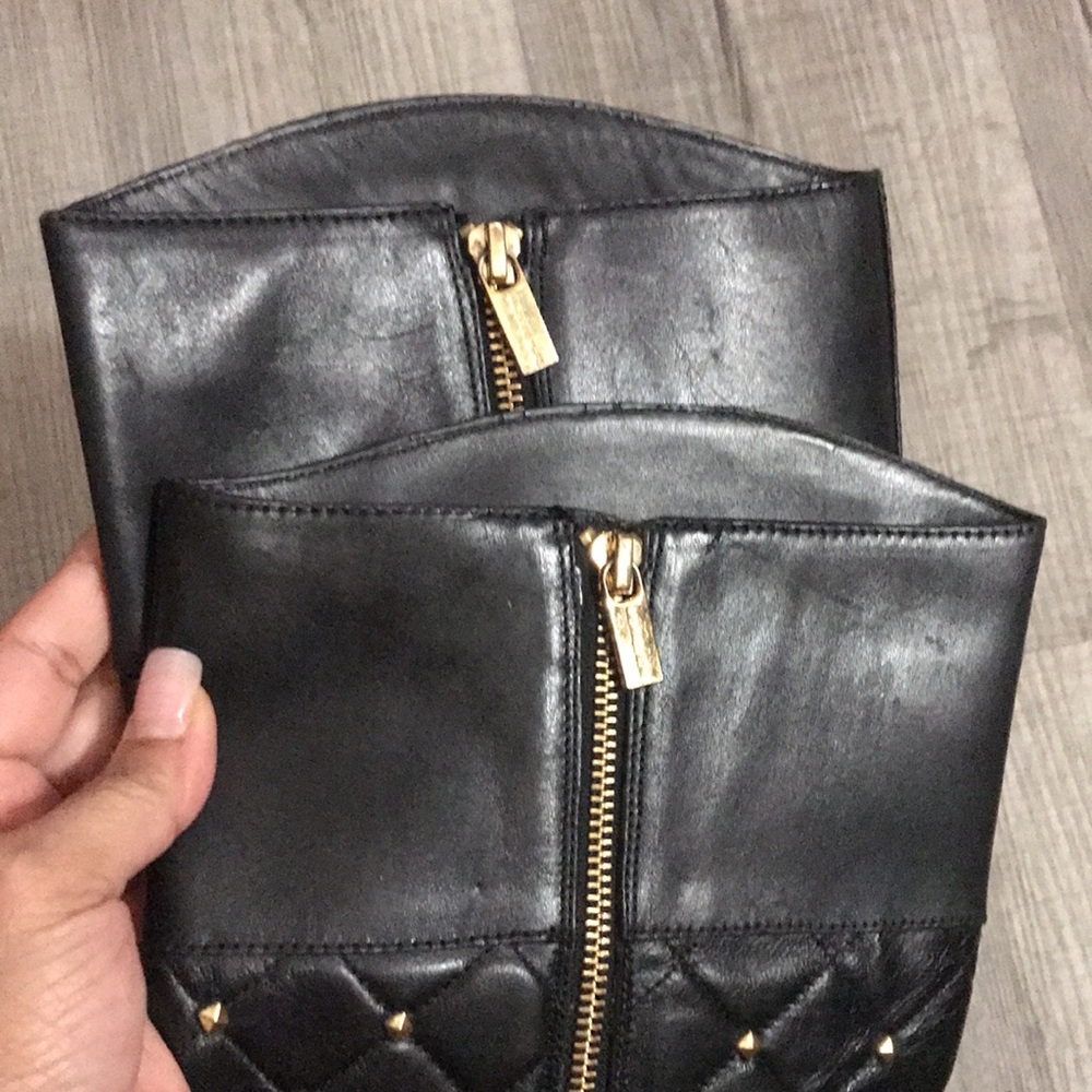 Michael Kors Black Leather Boots - Picture 4 of 12